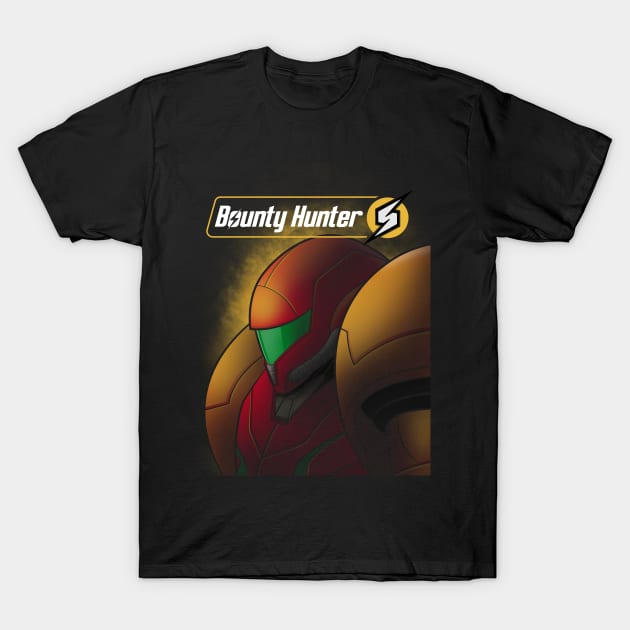 Space Hunter T-Shirt by Mampurrio